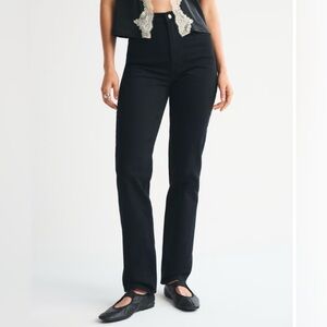 Abercrombie ultra high rise 90s straight jeans